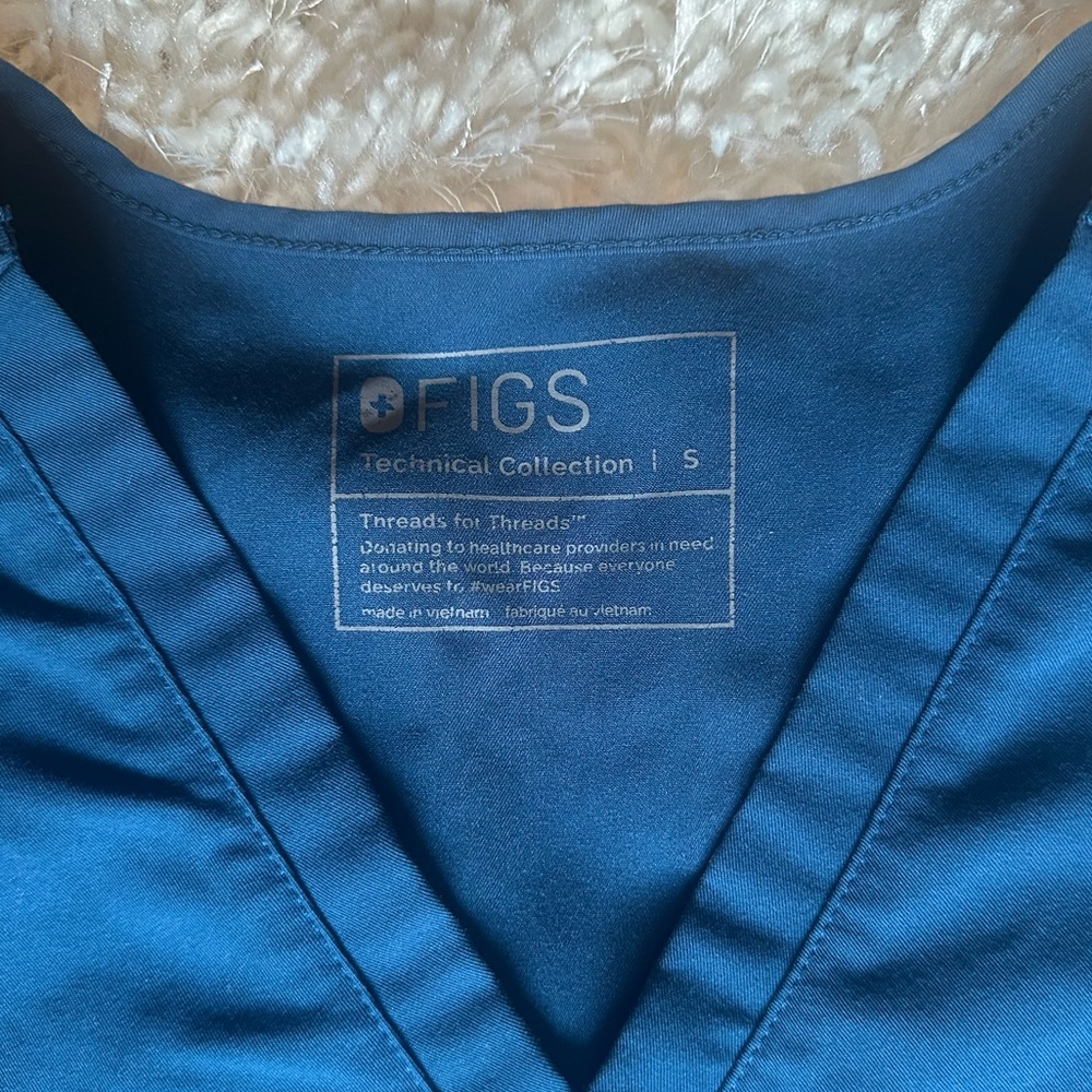 Figs Deep Reef Scrub Set - Picture 4 of 5